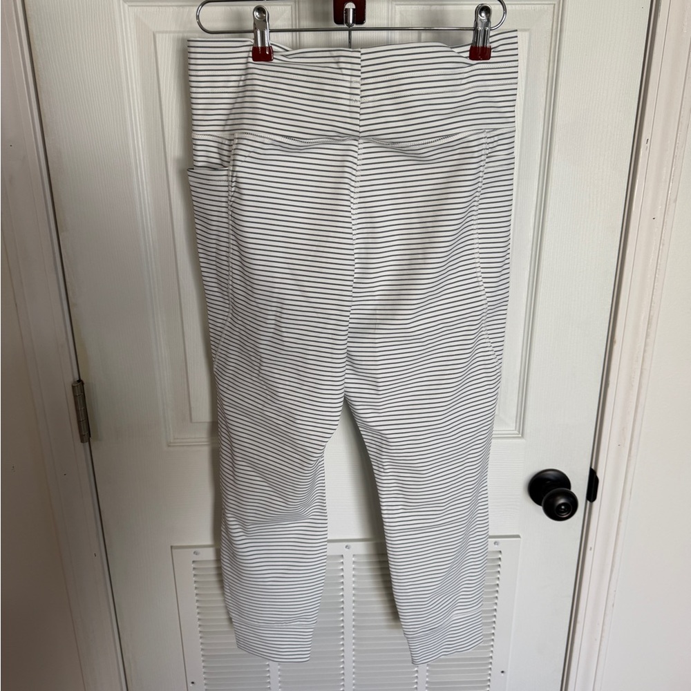 Halara White and Black Striped Drawstring Joggers. NWT, size XL - Picture 5 of 5